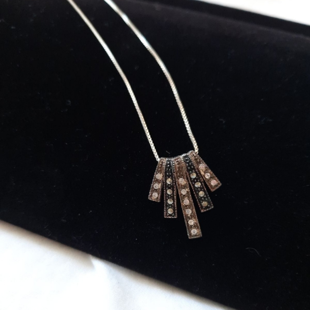 Marcasite necklace